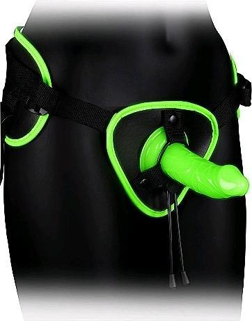 Actual product image Ouch! Strap-on Harness - Glow in the Dark
