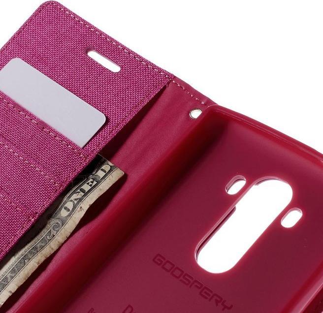 Actual product image Goospery Canvas Diary Series (LG G4)