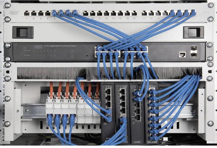 Produktbild Digitus Hutschienenadapter für Keystone Module, IP20 (Keystone Modulhalter)