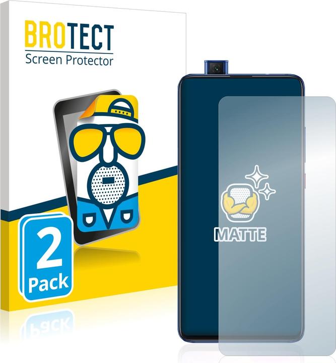 Produktbild BROTECT Entspiegelungs-Schutzfolie Displayschutz Matt (2 Stück, Xiaomi Redmi K20 Pro)