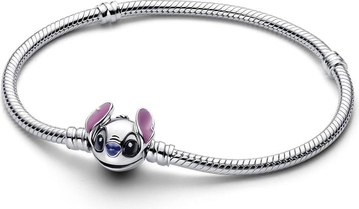 Produktbild Pandora Disney Stitch Schlangen Gliederarmband (23 cm, Emaille, Silber 925)