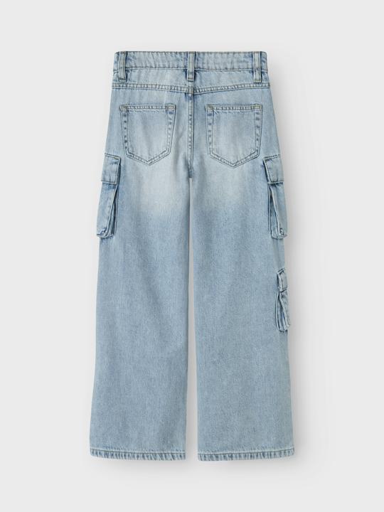 Actual product image Name it NKFBELLA WIDE CARGO JEANS 8772-BE NOOS (164)