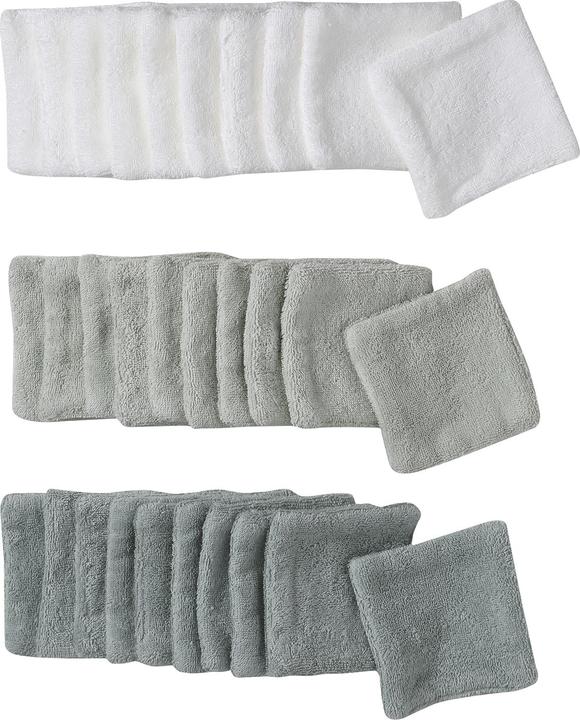 Image du produit Vertbaudet 30er-Pack Mehrweg-Feuchttücher im Wäschenetz (30 pièce(s))