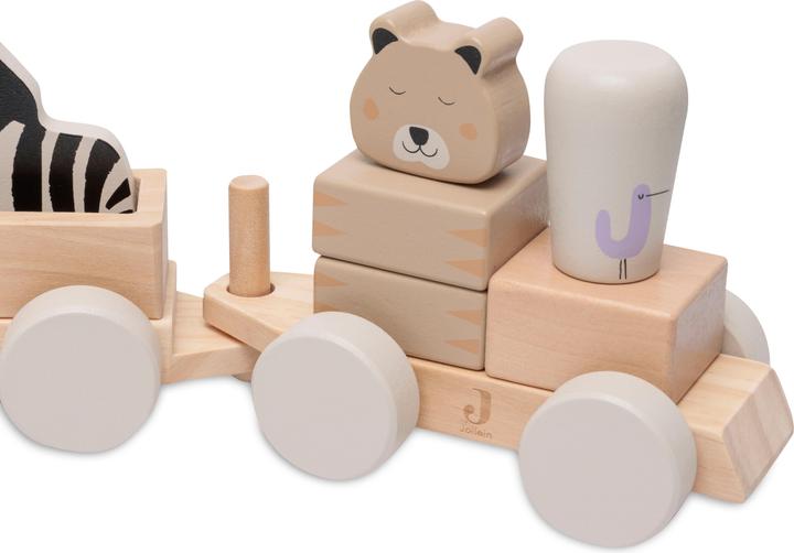 Immagine prodotto Jollein Ferrovia in legno Jungle Jambo