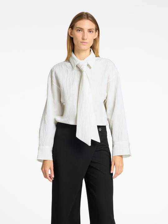 Actual product image Selected Femme Slfiris Ls Bow Shirt B (42)