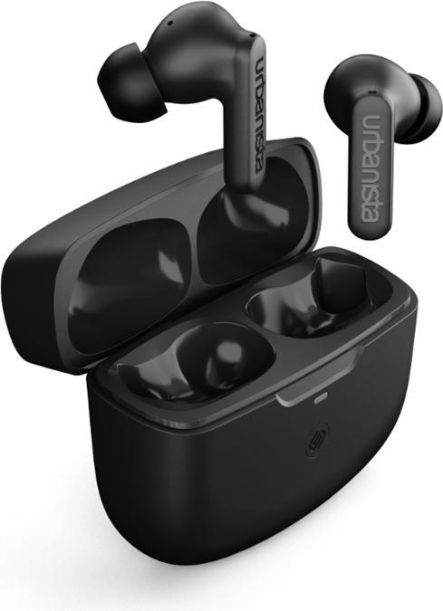 Actual product image Urbanista Atlanta true wireless earphones Midnight Black (ANC, 34 h, Wireless)