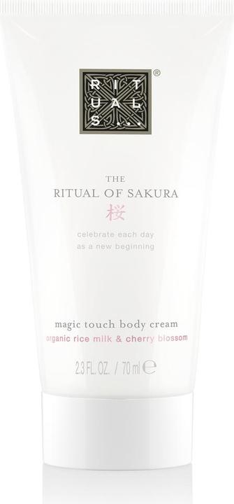 Rituals Sakura Magic Touch Body Cream Organic Rice Milk & Cherryossom (Körpercreme, 70 ml)