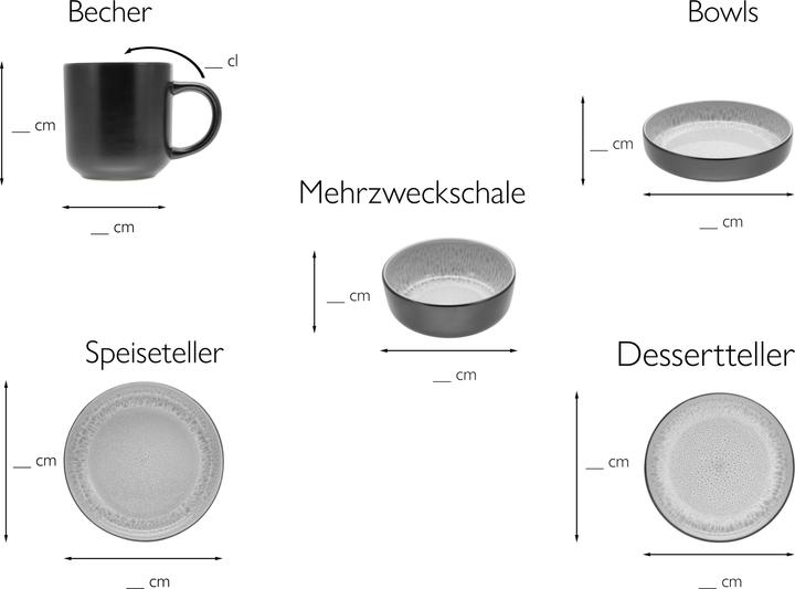 Actual product image CreaTable Nordic Fjord (10 Piece)