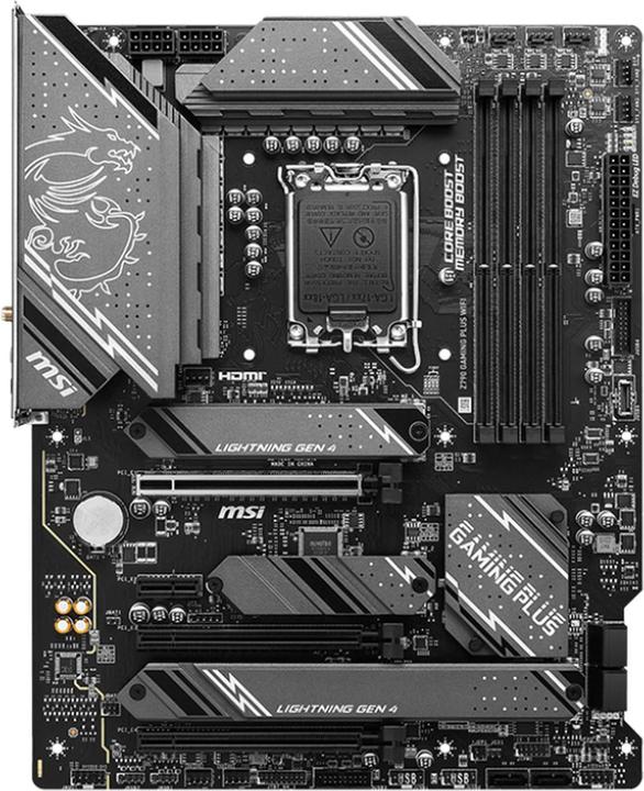 Productafbeelding MSI Z790 Gaming Plus Wifi (Z790,S1700,ATX,DDR5) (LGA 1700, Intel Z790, ATX)