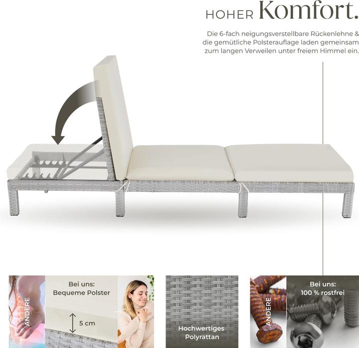 Immagine prodotto tectake Sofia (196 cm)