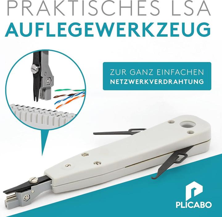 Image du produit Plicabo Kit d'outils réseau professionnel (Instrument)