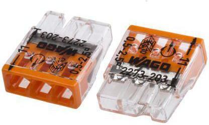 Image du produit Wago 3 Conducteur Compact Pushwire Connector