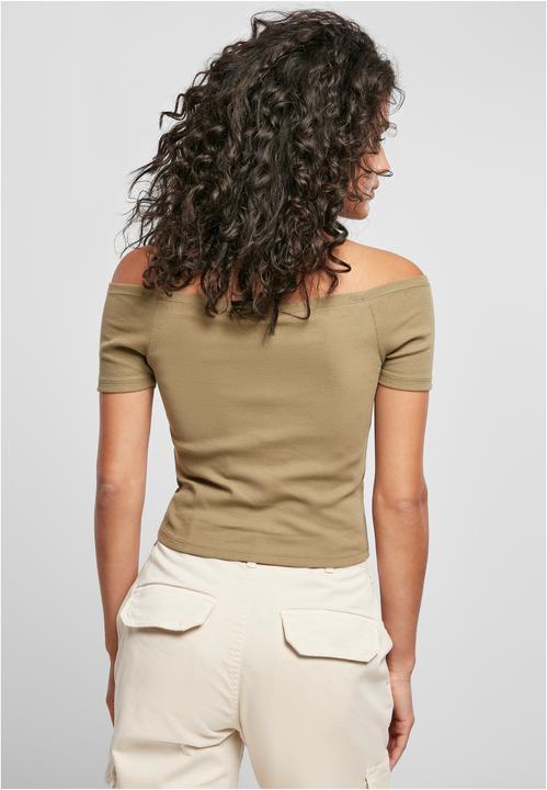 Image du produit Urban Classics Ladies Off Shoulder Rib Tee (S)