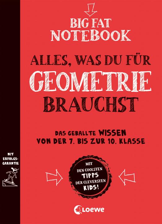 Produktbild Loewe Big Fat Notebook - Alles, was du für Geometrie brauchst (Deutsch, Christy Needham, Miriam Zimmermann, Kim Ku, Alexander Ritter Thern, Christian Bubenheim, 2023)