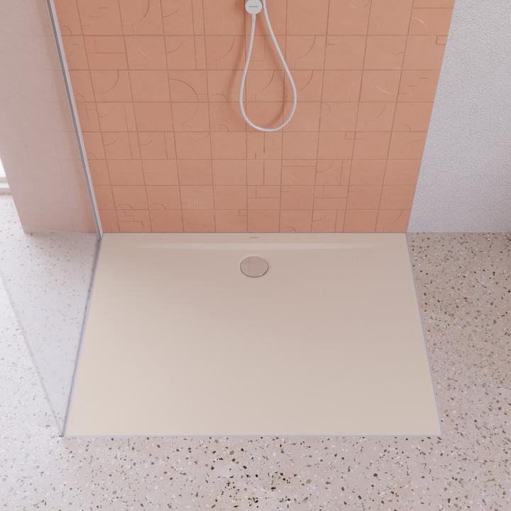 Produktbild Kaldewei Superplan Zero Duschfläche mit Wannenträger extraflach, 1300x750mm, 35644798