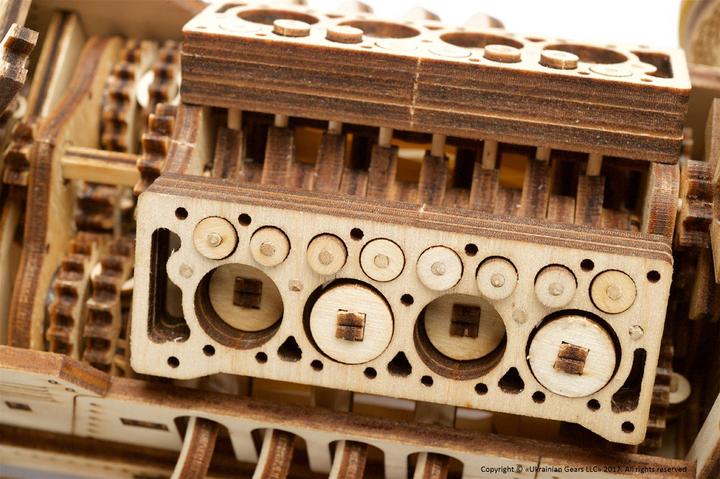 Actual product image Ugears U-9 Grand Prix Car