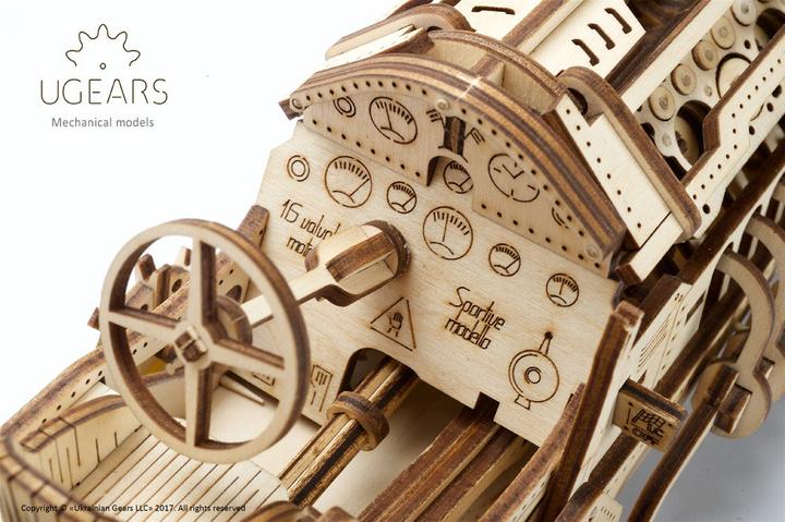Actual product image Ugears U-9 Grand Prix Car