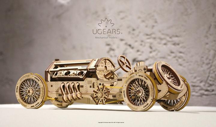 Actual product image Ugears U-9 Grand Prix Car