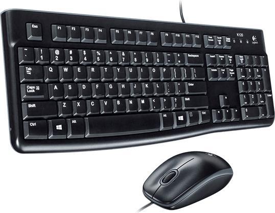 Image du produit Logitech Clavier Desktop MK120 USB QWERTZ Français (DE, Filaire)