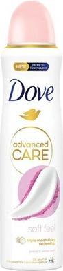 Dove Advanced Care Soft Feel Antiperspirant Spray 150 Ml (Spray, 150 ml)