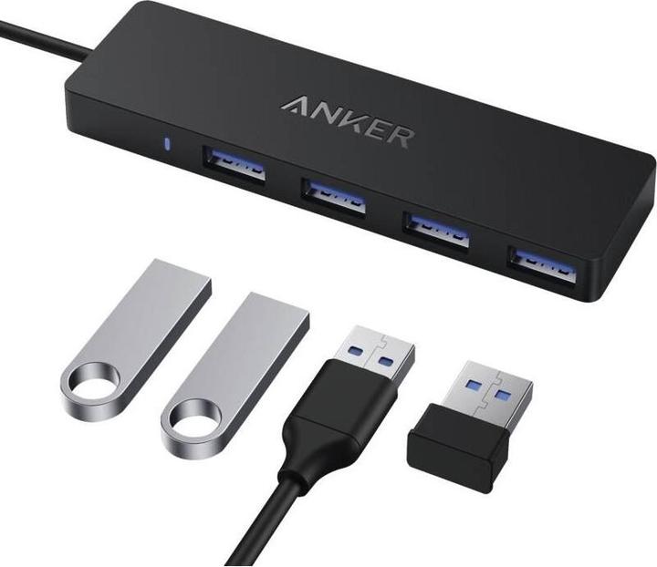 Actual product image Anker Data Hub 4-in-1 (USB-C, 4 Ports)