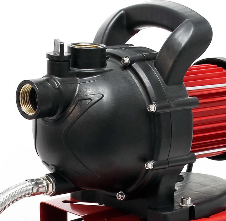 Actual product image Wiltec Domestic Water Pump with 1000W, 3500l/h, Pump Control, 19l Pressure Tank and Pressure Switch (Domestic water pump)