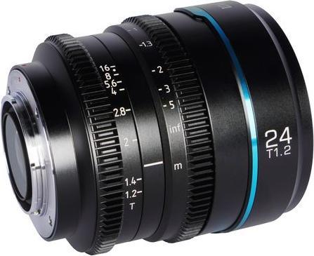 Immagine prodotto Sirui MS24E-G Night Walker 24mm T1.2 S35 Cine Lens (E-Mount Gun Metal Gray) (Novità) (In offerta) (Sony E, APS-C / DX)