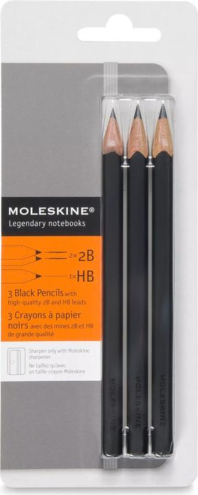 Immagine prodotto Moleskine Matite (3 mm, HB, 2B, 3 x)