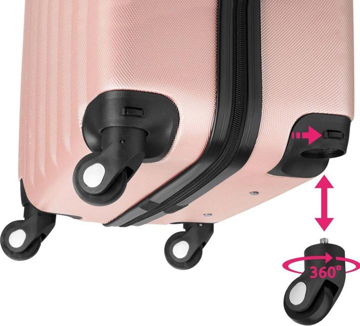Produktbild tectake Hartschalenkoffer (90 l, M (50 - 90l))