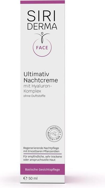 Produktbild Siriderma Ultimativ Nacht Repair Creme ohne Duftstoffe Creme (50 ml, 24h Creme)