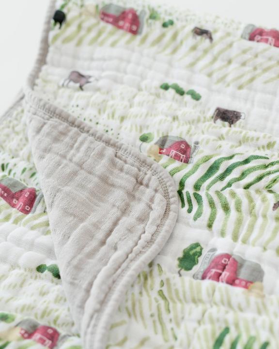 Produktbild little unicorn Cotton Muslin Quilt (120 x 120 cm)