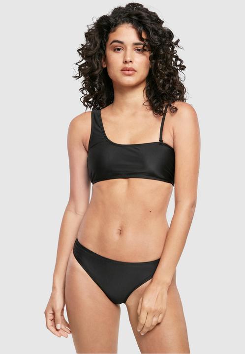 Actual product image Urban Classics Ladies Recycled Asymmetric Tank Top Bikini - 15625 (XS)
