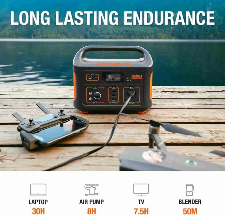 Actual product image Jackery Explorer 500 (518 Wh, 6.40 kg)