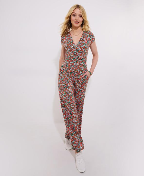Produktbild Joe Browns Petite Floral V-Neck Jersey Pocket Jumpsuit (46)
