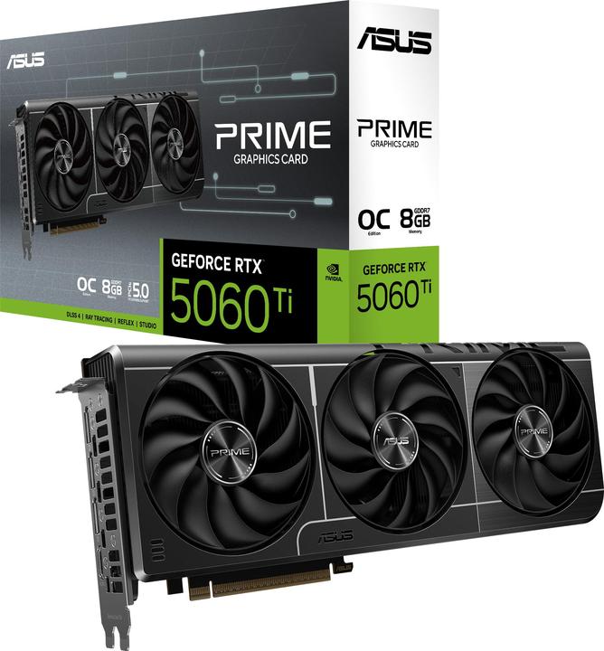 Immagine prodotto ASUS Prime GeForce RTX 5060 Ti OC (8 GB)