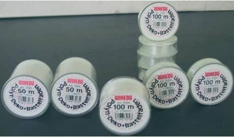 Produktbild Wihedü Perlonfaden 1mm x 50 m weiss