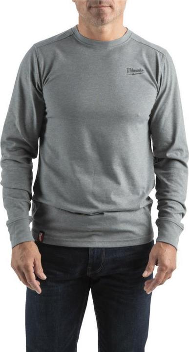 Actual product image GCS Long sleeve T-shirt - Grey Htlsgr-S (S)