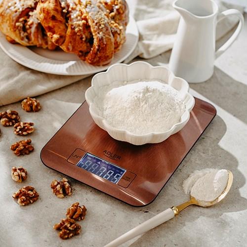 Immagine prodotto Adler Bilancia da cucina Bilancia da cucina | AD 3183c | Graduazione 1 g | Rame