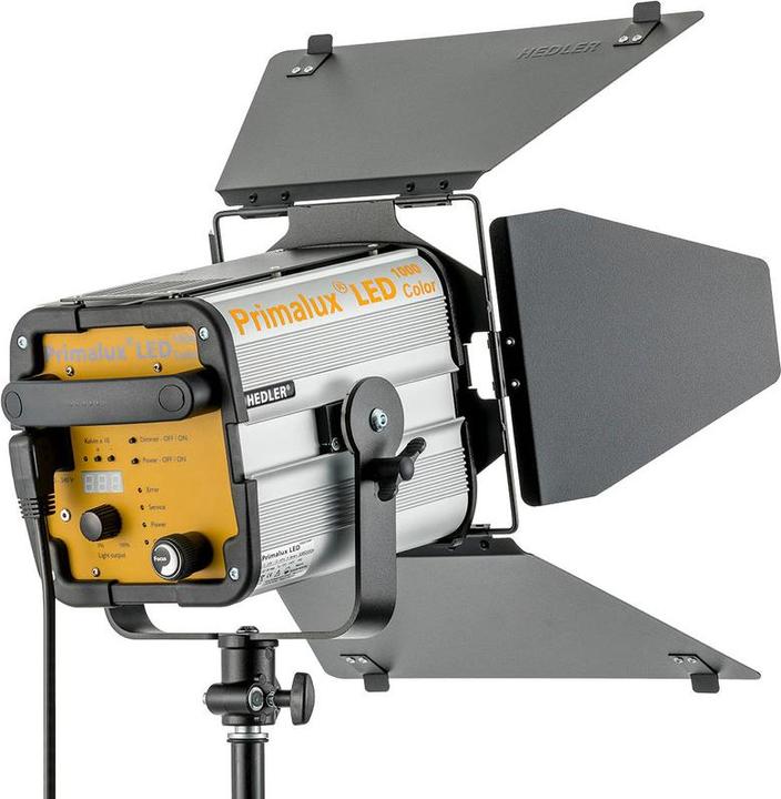 Produktbild Hedler Primalux LED 1000 Color, 3000-6500K mit Fresnellinse, Dimmbar von 5-100%