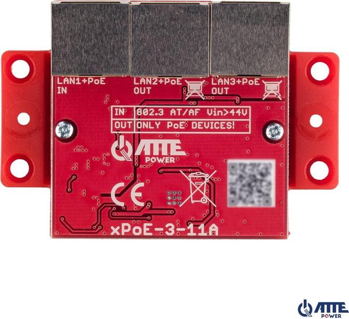 Image du produit Atte SWITCH 3-PORTOWY POE xPoE-3-11A (3 Ports)