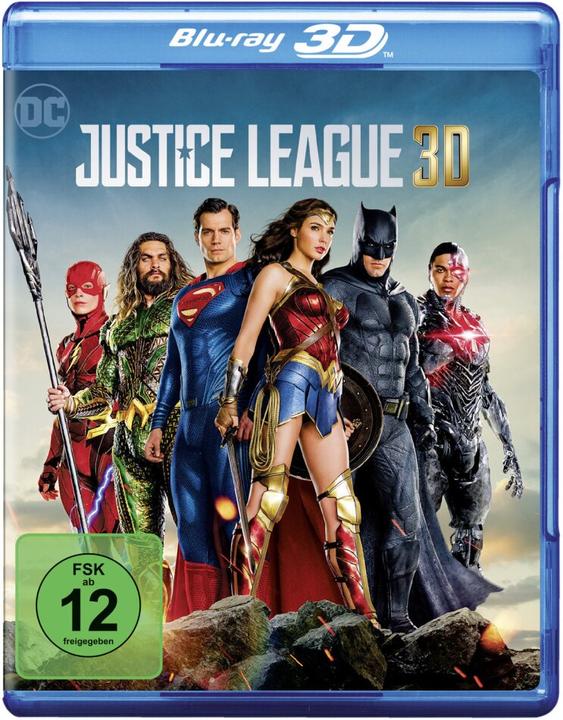 Actual product image Justice League (3D Blu-ray, 2017, German)