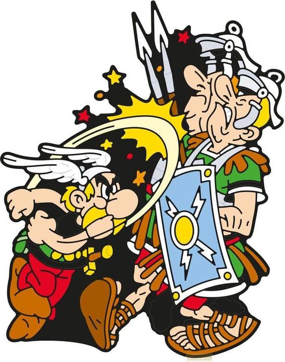 Immagine prodotto Plastoy - Astérix - Aimant en gomme Astérix le Gaulois Paff! (1 x)