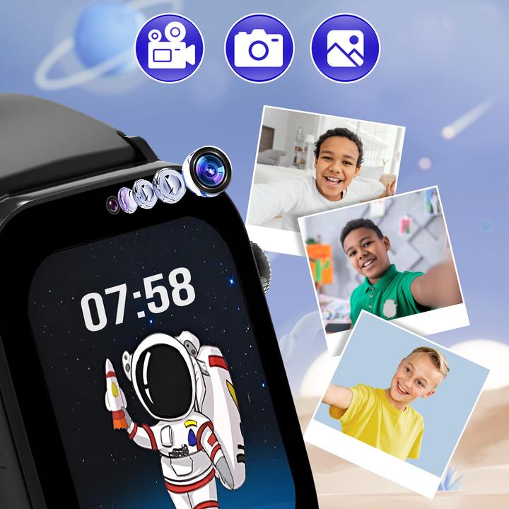 Produktbild Forever Smartwatch GPS WiFi 4G Kids Look Me! 3 KW-520 schwarz (4G)