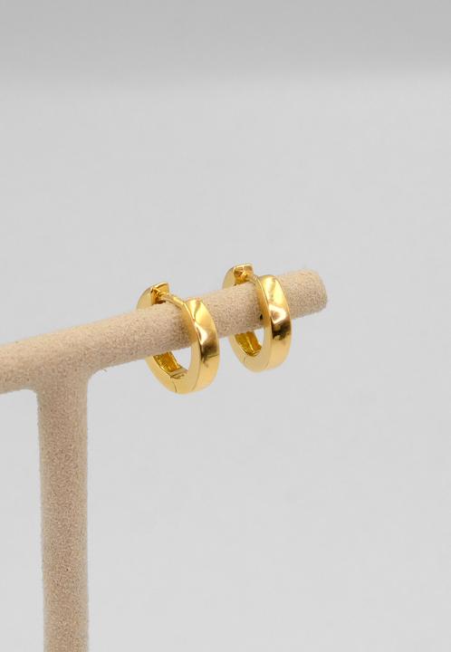 Produktbild Muau Creolen (750/18 K Gelbgold)