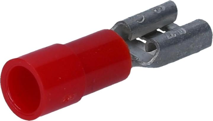 Immagine prodotto Kalitec 10 pezzi FHR488 presa a lama rossa 4,8x0,8 I connettore per cavo 0,5-1,5mm² I parzialmente isolato