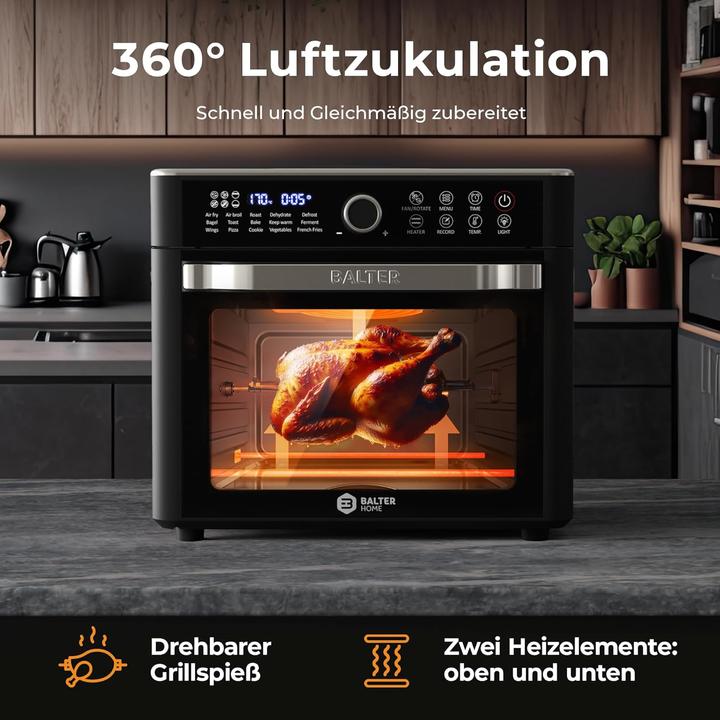 Actual product image Balter HL-2200 Heissluftfritteuse
