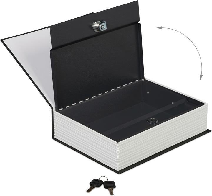 Image du produit Relaxdays Faux livre coffre fort