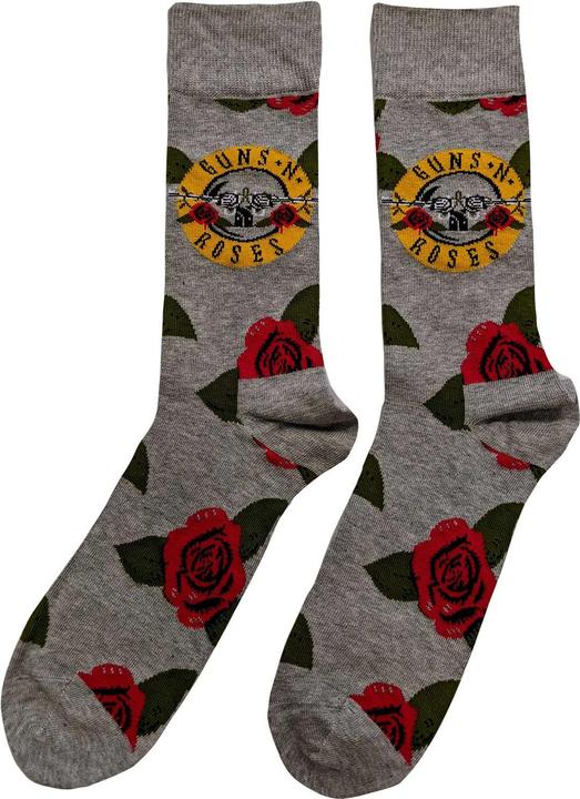 Actual product image Universal Textiles Adult Bullet Roses socks (40.5 - 45.5)
