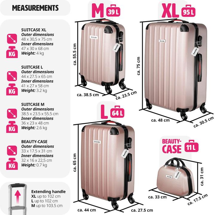 Actual product image tectake Cleo (95 l, L (90 - 115l))