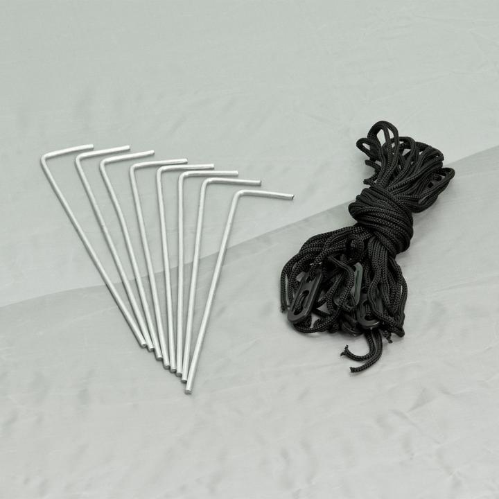 Actual product image Dema PopUp Strandmuschel grün / grau (beach tent, 1.02 kg)